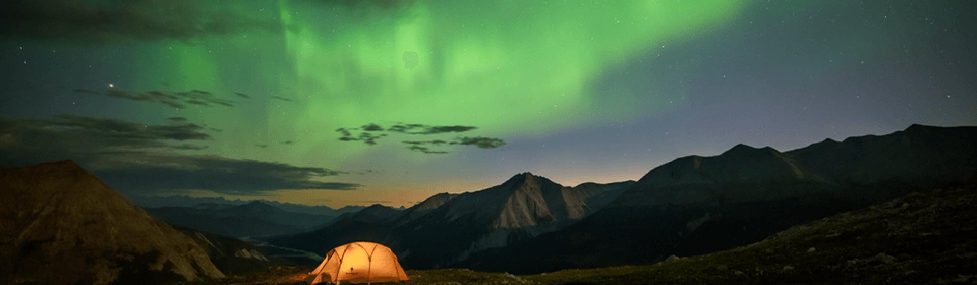 Northern Lights on Alaska Hwy